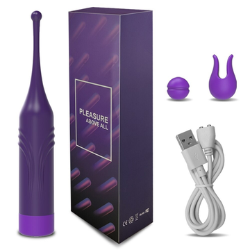 Mini Powerful G Spot Stimulator / Clitoral Vibrator With 2 Hats Products / Sex Toys for Women - EVE's SECRETS